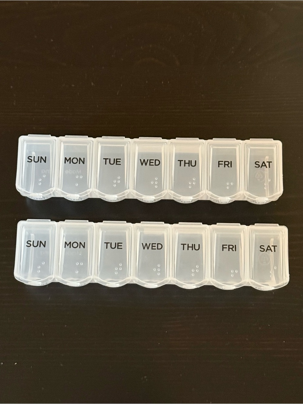 Weekly Pill Organizers